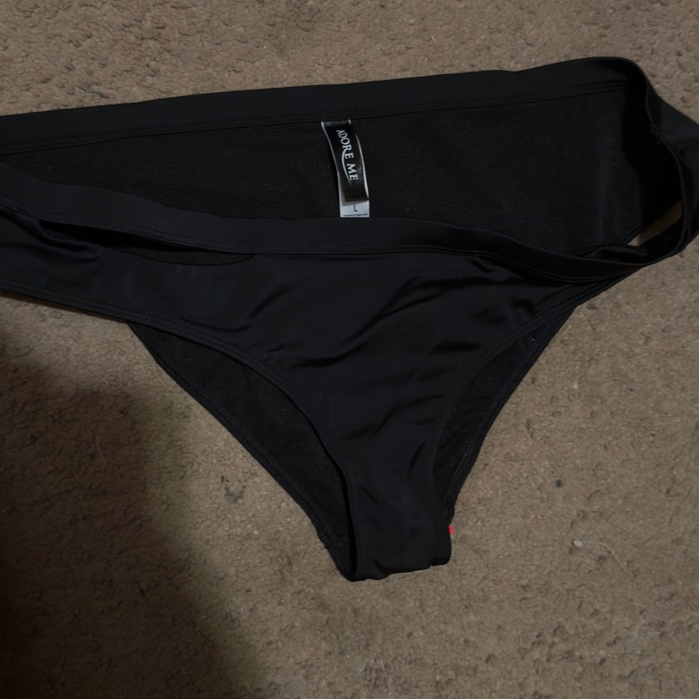 Adore Me Black Bikini Bottom